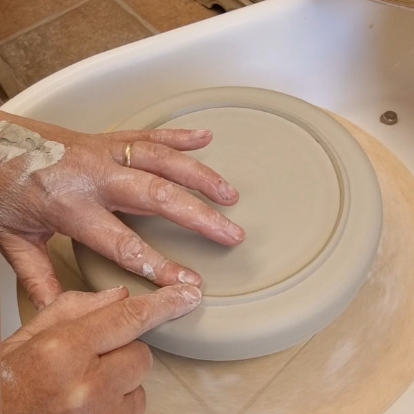 Beginner Handbuilding: Create & Glaze Two Plates or Deep Platters (2-Workshop Course)